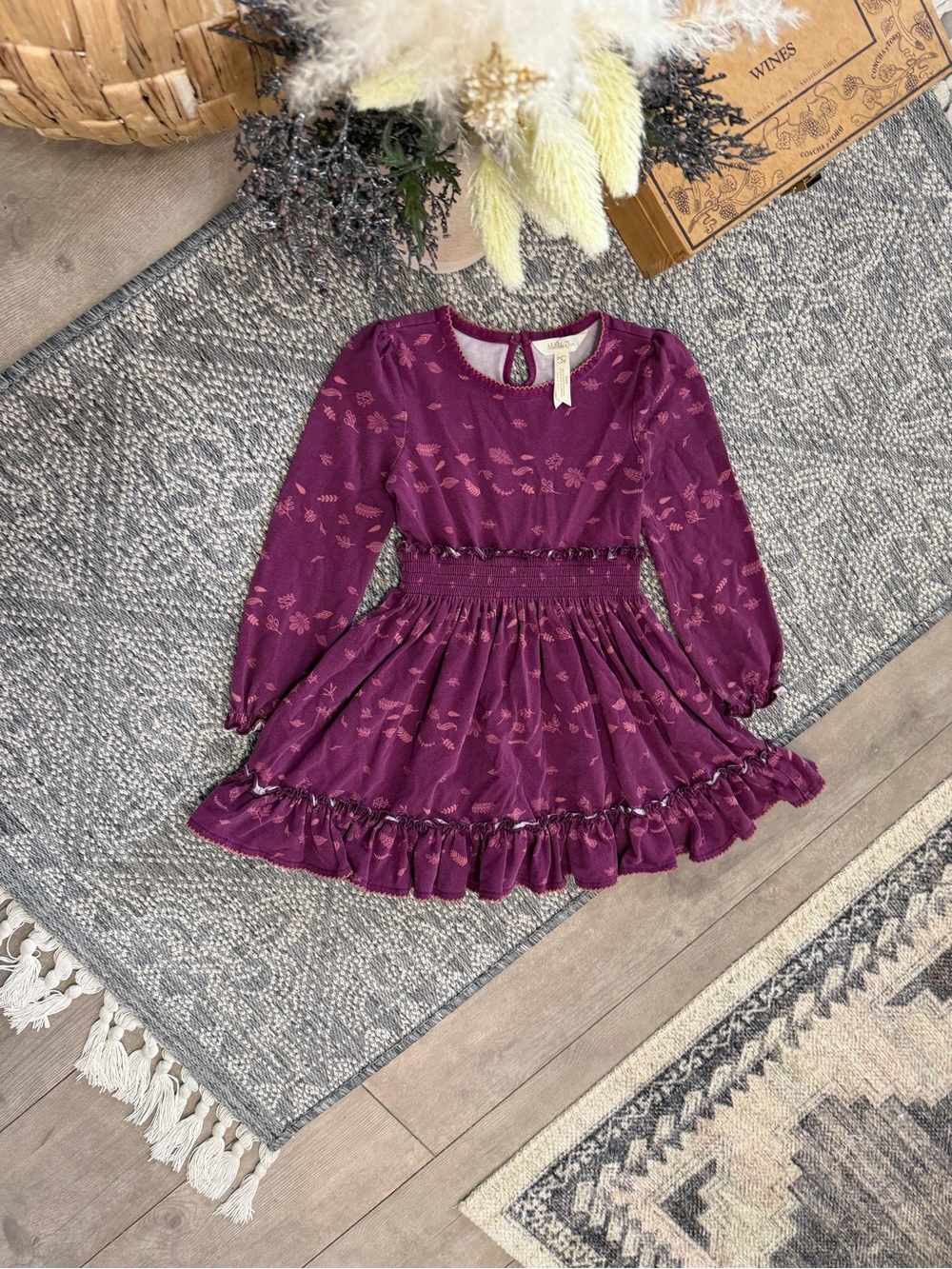 Matilda Jane Girls Choose your own path Apple Cider Dress Size 4 Autumn Fall - Picture 16 of 16